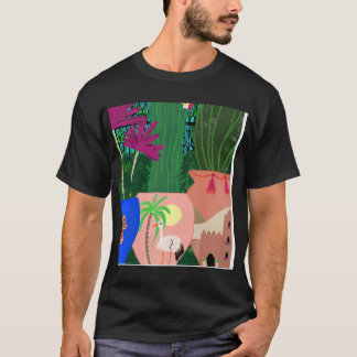 Konstigt magiskt i botaniskt t shirt