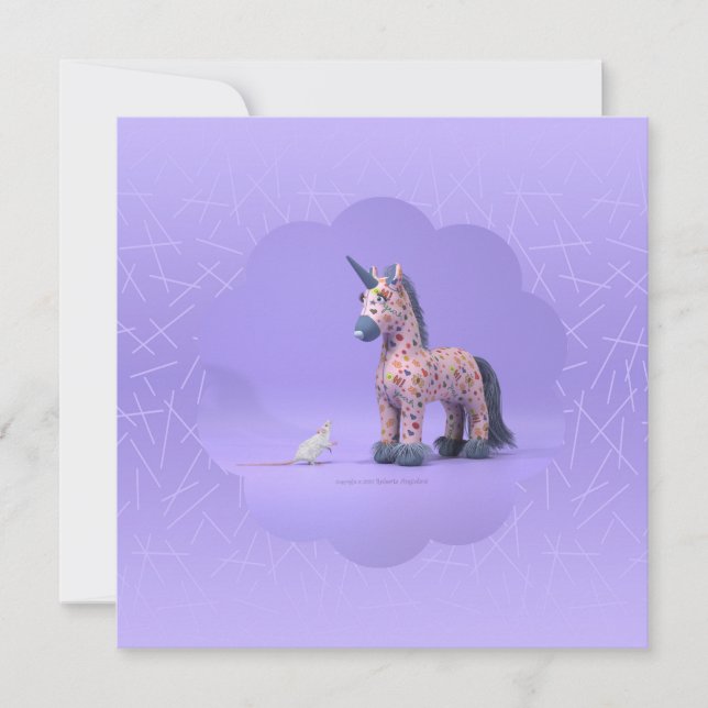 Konstigt träffar dekorativ kudde (Framsida)