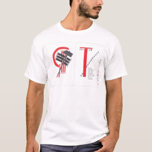 Konstillustration för El Lissitzky- till 'för T-shirt