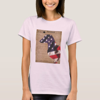 Konstitutionella Dachshund Shirt T