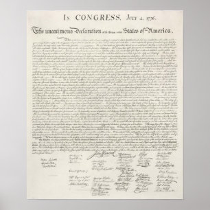 Konstitutionen av Amerikas förenta stater Poster