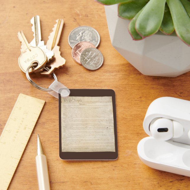 Konstitutionen för Förenade Stater, vi folket Nyckelring (Skrivbord)