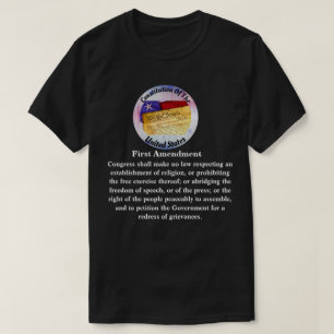 Konstitutionen Första ändringen ..... Kongressen s T Shirt