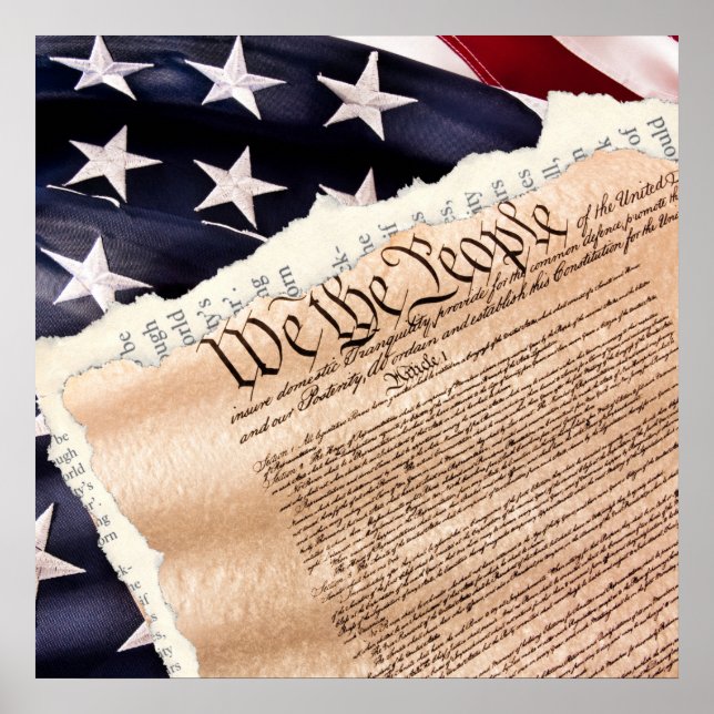 Konstitutionen Poster (Framsidan)