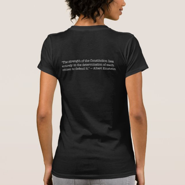 Konstitutionen - Vi Folket T Shirt (Baksida)