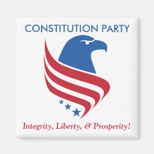 Konstitutionpartymagnet Magnet