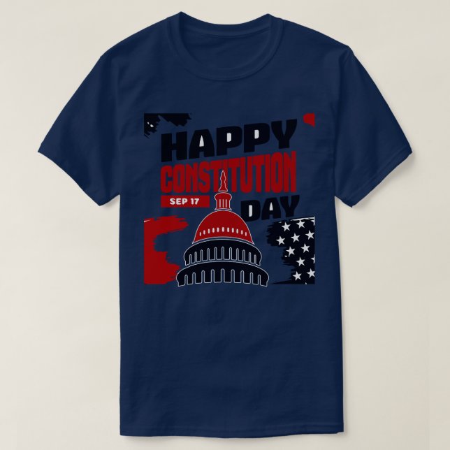 Konstitutionsdagen T Shirt (Design framsida)