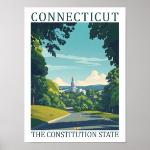 Konstitutionsstatens konst Travel Poster