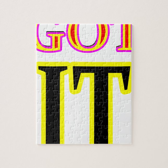 Konstjgibney för har IT3 de MUSEUMZazzle gåvorna Pussel (Vertikal)