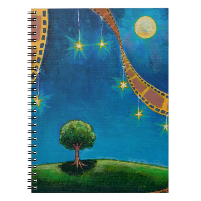 Konstjournalen för filmar fantaster, film anteckningsbok (Framsidan)