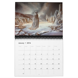 Konstkalender~ 2016 Philip Rubinov Jacobson Kalender