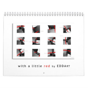 KONSTkalender - med ett lite rött Kalender