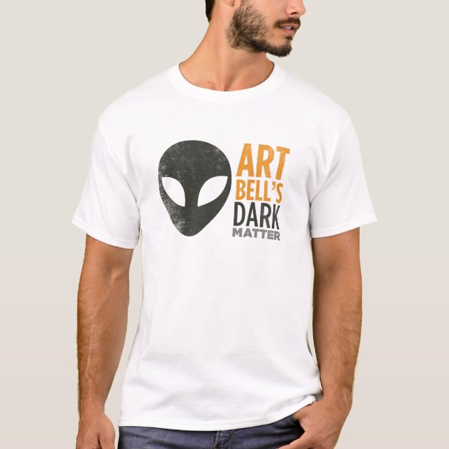 KonstKlockas mörka materia (det främmande huvudet) Tee Shirt (Framsida)