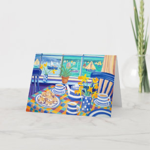 Konstkort: Cornish Teatime ( Cornish Blue ) Kort