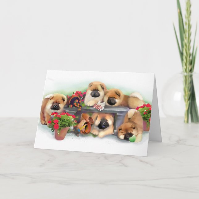 Konstkort "för TRÄDGÅRDS- HJÄLPREDOR" Kort (Framsida)