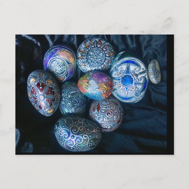 Konstkort från konstnärer i San Diego - Julie Ann  Vykort (Framsida)