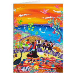 Konstkort: Frystorkade Frestival potatisar, Peru Hälsningskort