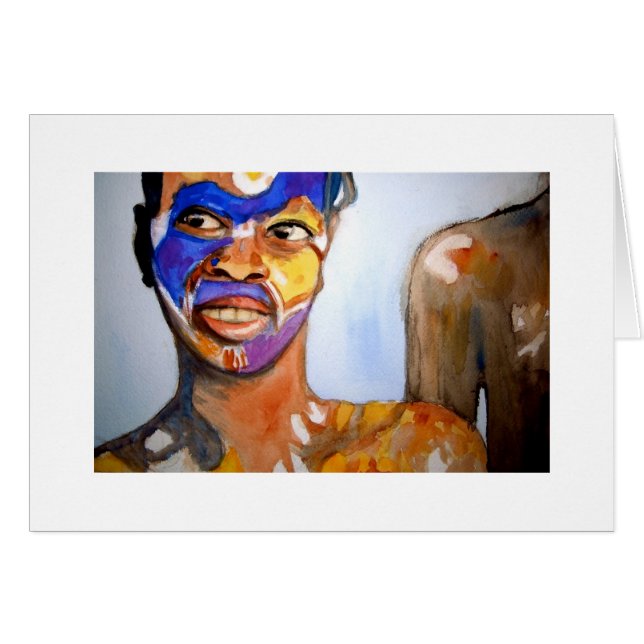 Konstkort Hälsningskort (Framsidan Horizontal)