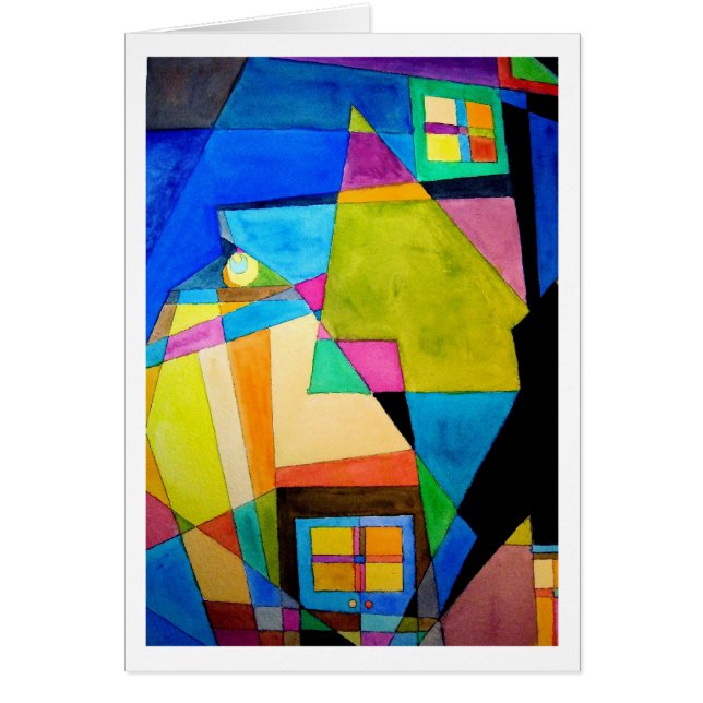 Konstkort Hälsningskort (Framsidan)