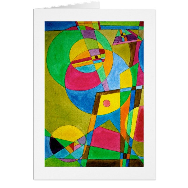 Konstkort Hälsningskort (Framsidan)