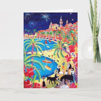Konstkort: Magic Mountain Music, Menton Helgkort