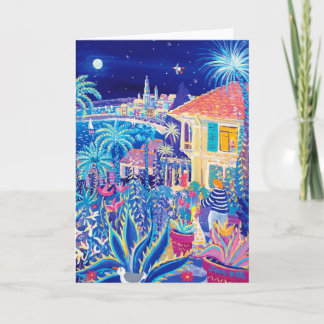 Konstkort: Moonlit Sergranat, Clos du Peyronnet Helgkort