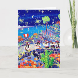 Konstkort: Pachamama pipblåsare, Peru. Isla Kort