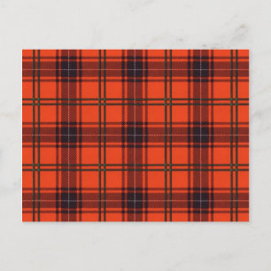Konstkort - vykort - Scottish tartan - Wemyss