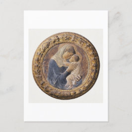 KONSTKRET: DONATELLO: MADONNA DEI PAZZZI : 1386 VYKORT
