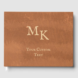 Konstläder Antik Bröllopsgästbok Gästböcker