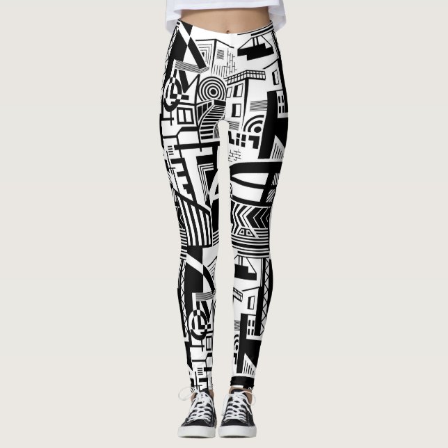 Konstlagens arbete leggings (Framsida)