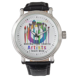 Konstlärare i min favoritartist armbandsur
