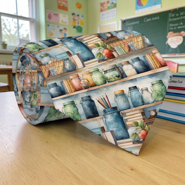 Konstlärare Skola Mönster Slips (Skapare uppladdad)