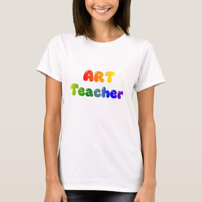 Konstlärare T Shirt (Framsida)