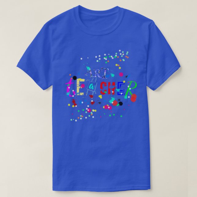 konstlärare t shirt (Design framsida)