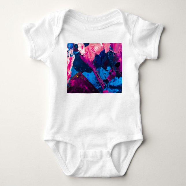 Konstmålad struktur, modern dekoration. t shirt (Framsida)