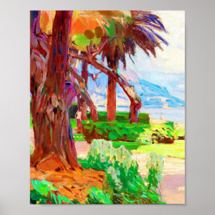 Konstmålning av Carl Moll Poster