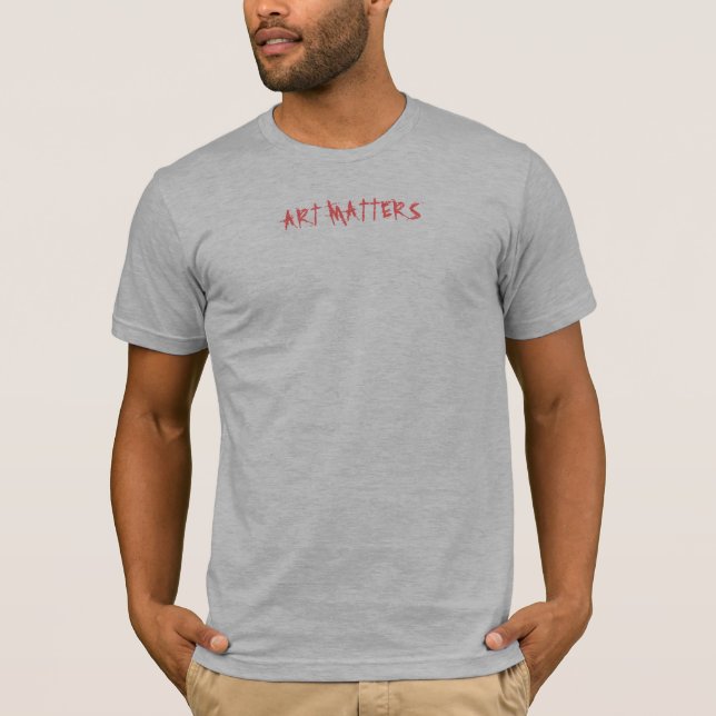 KONSTMATERIER T-SHIRT (Framsida)
