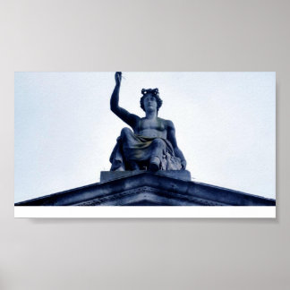 Konstmuseet i Ashmolean Poster