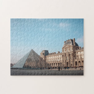 Konstmuseet i Louvre Parislandskap Pussel