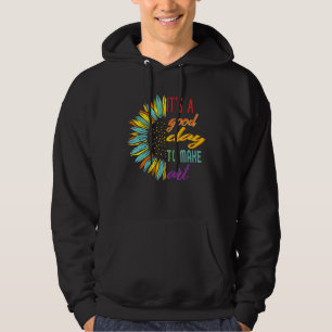 Konstnär, det är en Bra dag att göra målarinstrukt Hoodie