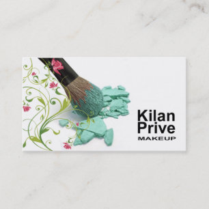 Konstnär "för blommaskönhetsmedel" - Makeup, Visitkort