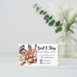 Konstnär för elegant visitkort