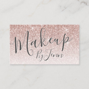 Konstnär för Makeup för glitter för moderiktig Visitkort