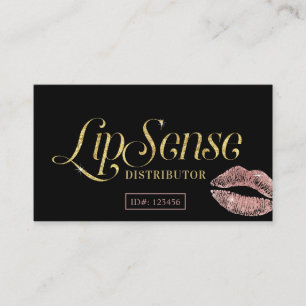 Konstnär för Makeup för läppar för LipSense Visitkort