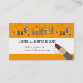 Konstnär för Makeup för Maquillage läppstiftM.U.A. Visitkort