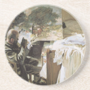 Konstnär i sin ateljé av John Singer Sargent Underlägg