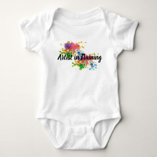Konstnär i utbildningsbaby t shirt