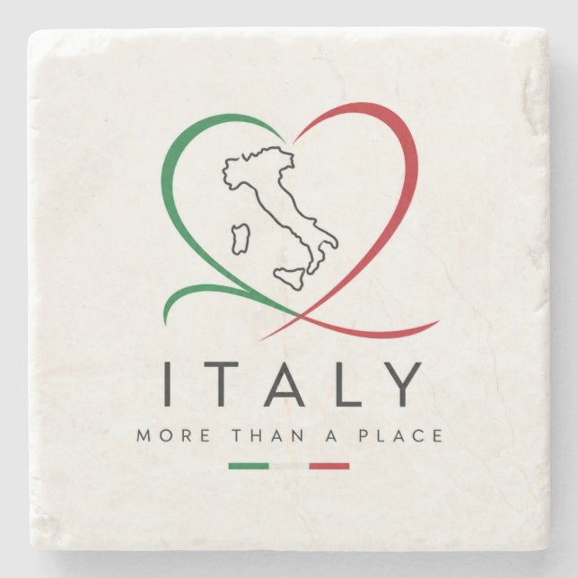 Konstnär Italien Stenunderlägg (Framsidan)