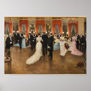 Konstnär Jean Beraud Poster